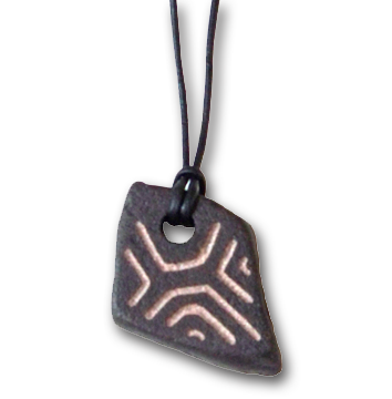 Pottery Shard 3 Pendant/Necklace